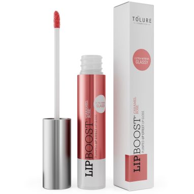 LipBoost Caramel Rose Ultra-Mirror Glossy